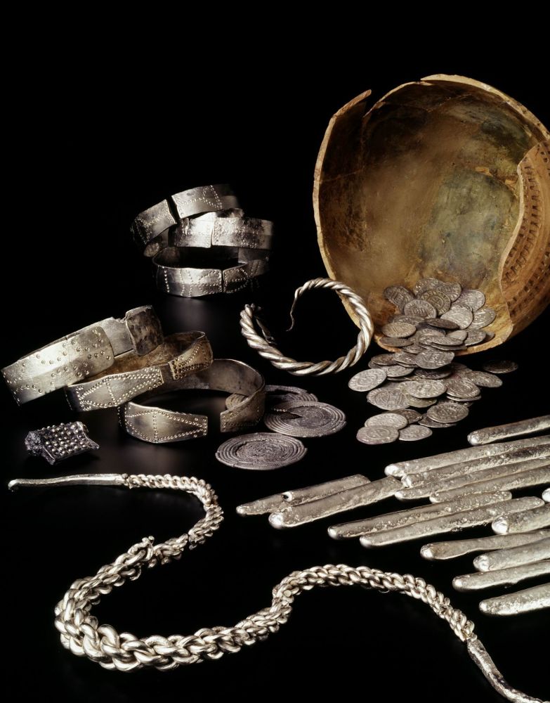 Vikingen en zilverschatten